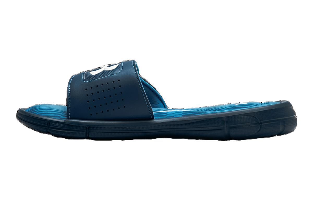 (GS) Under Armour UA Ignite Fleet Slides 'Teal' 3021310-400 sold by KicksCrew product image thumbnail 2