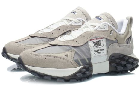 Li-Ning Overload 'Grey Beige' ARYR025-2 sold by KicksCrew