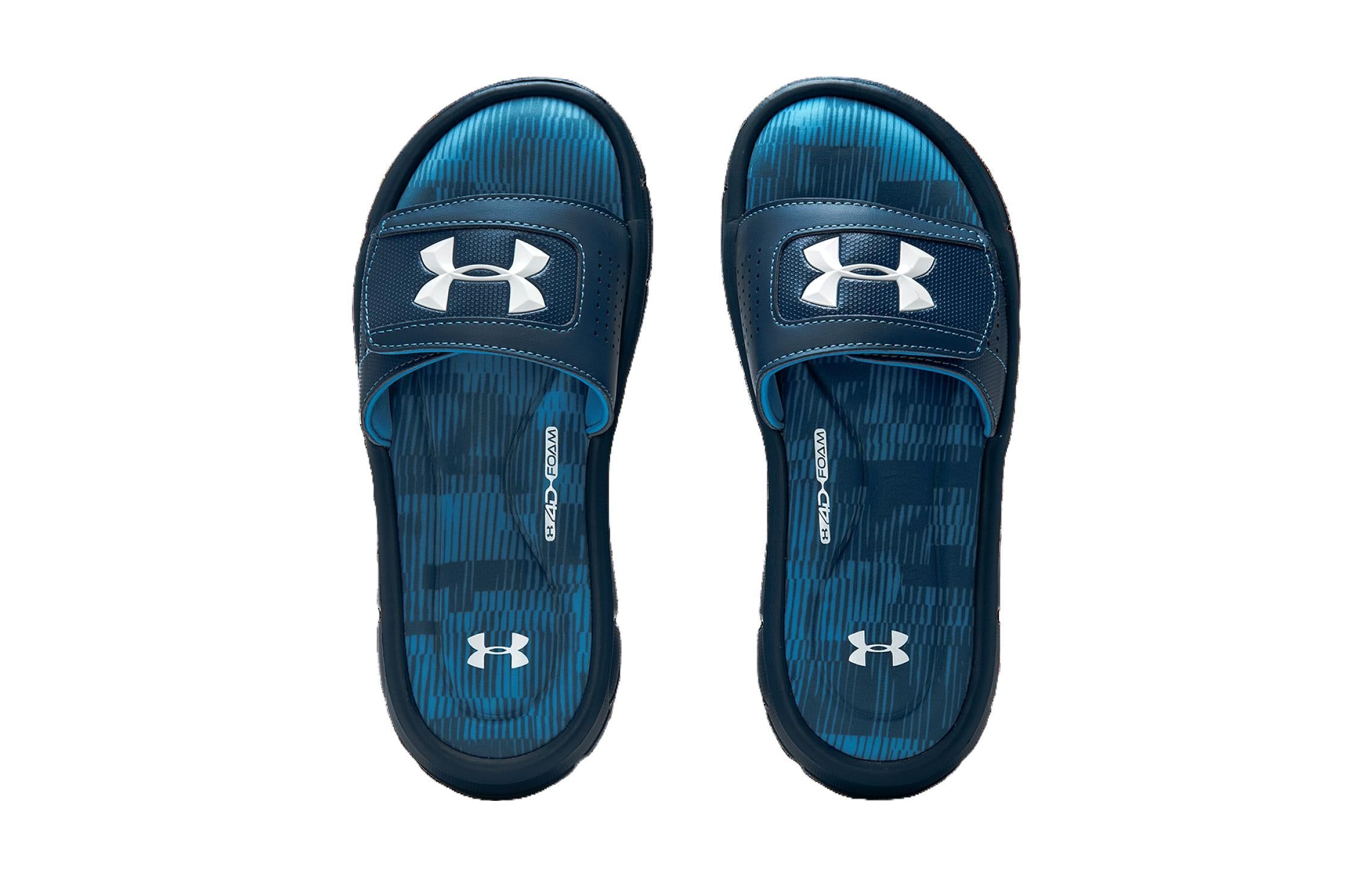 (GS) Under Armour UA Ignite Fleet Slides 'Teal' 3021310-400 sold by KicksCrew product image thumbnail 5