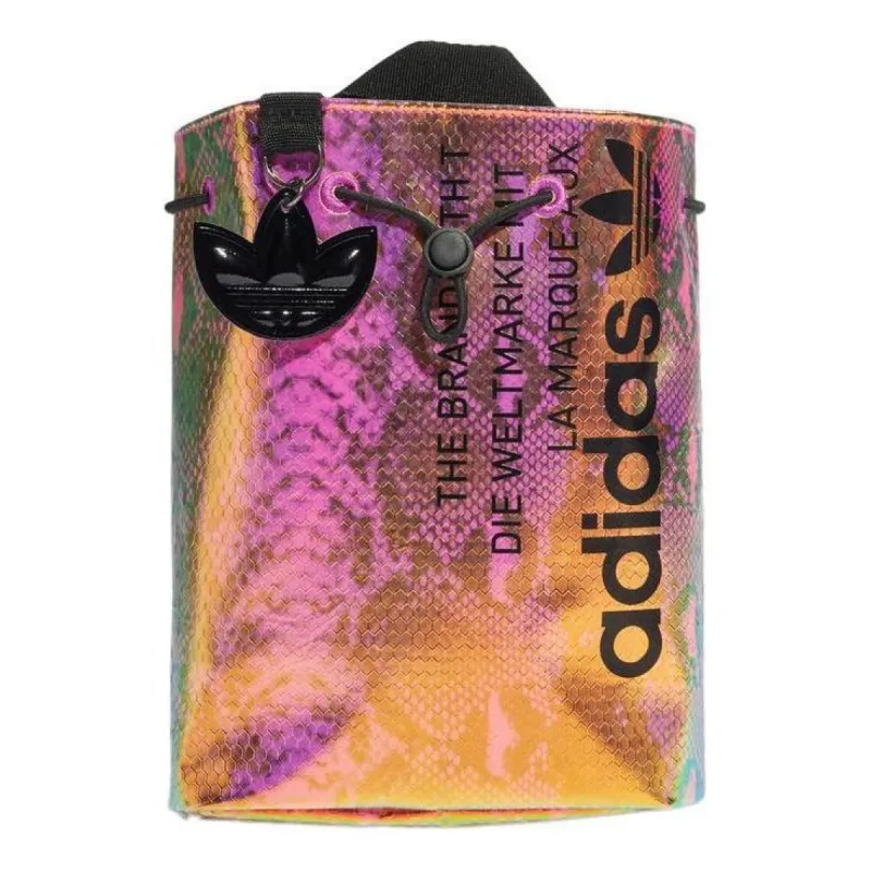(WMNS) adidas Originals Backpack Mini 'Purple Yellow' HD7043 sold by KicksCrew
