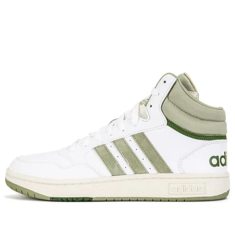 adidas Hoops 3.0 Mid 'White Green' GV9524 sold by KicksCrew