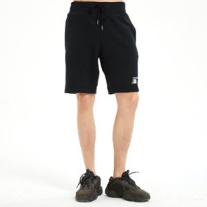 New Balance Basic Cotton Shorts 'Black' AMS91578-BK sold by KicksCrew