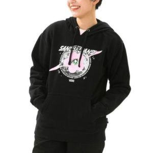 (WMNS) Vans x Sandy Liang BFF Hoodie 'Black' VN0A7RLHYOD sold by KicksCrew
