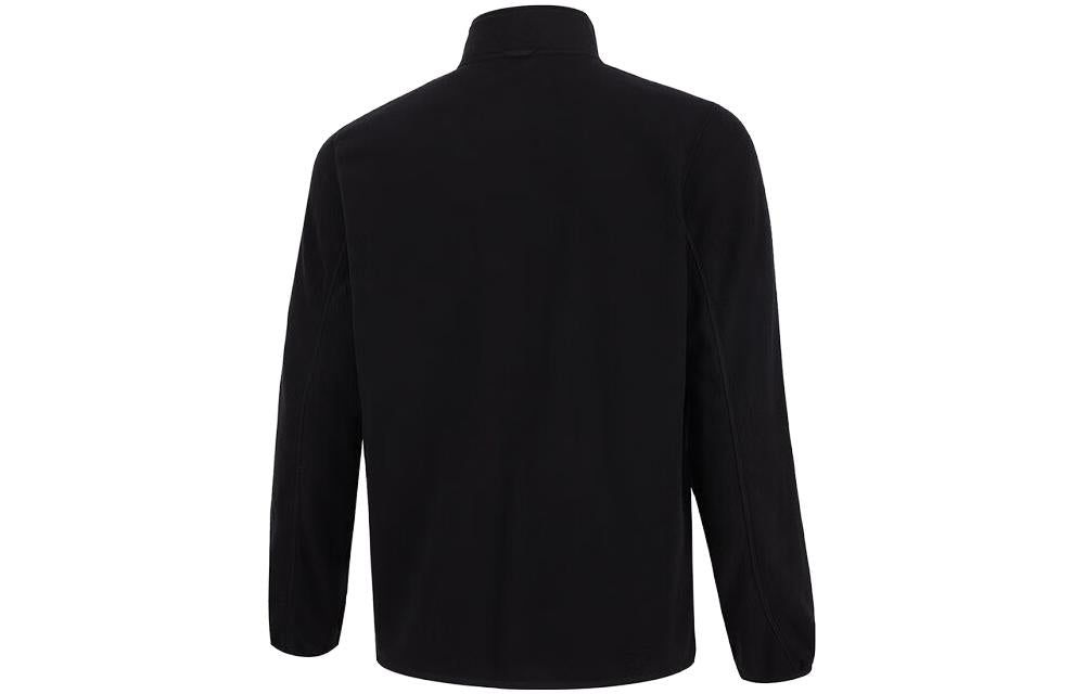 Li-Ning Logo 3-in-1 Polar Fleece Hooded Jacket 'Black' AWBT015-5 sold by KicksCrew product image thumbnail 4