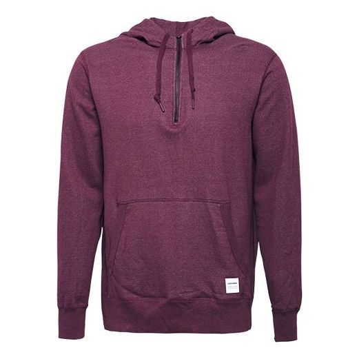 Converse Half Zip Hoodie 'Red' 10004623-A02 sold by KicksCrew