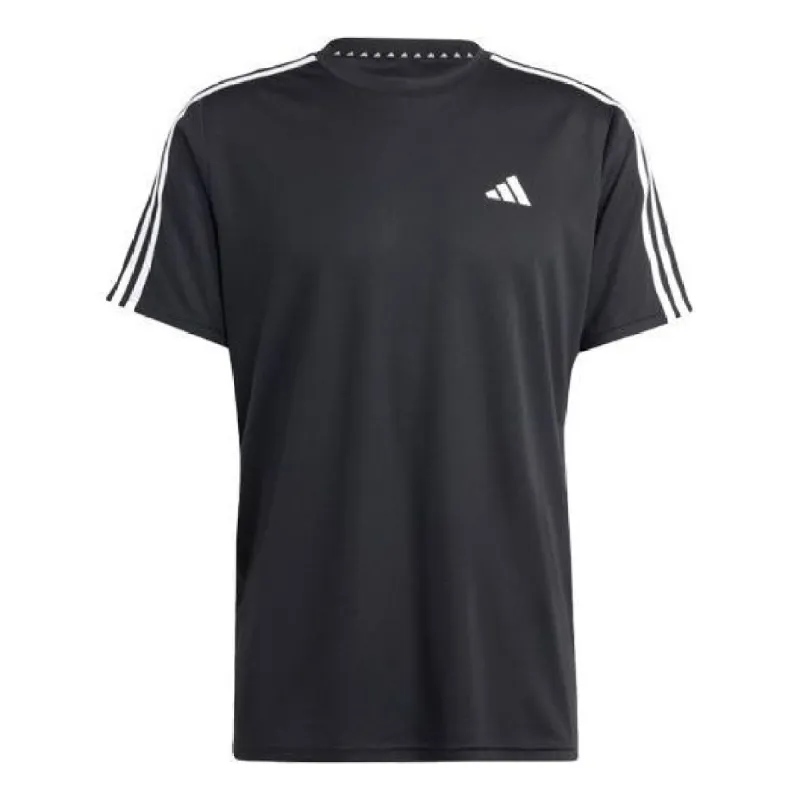 adidas Essentials 3-Stripes Training T-Shirt 'Black' IB8150 sold by KicksCrew