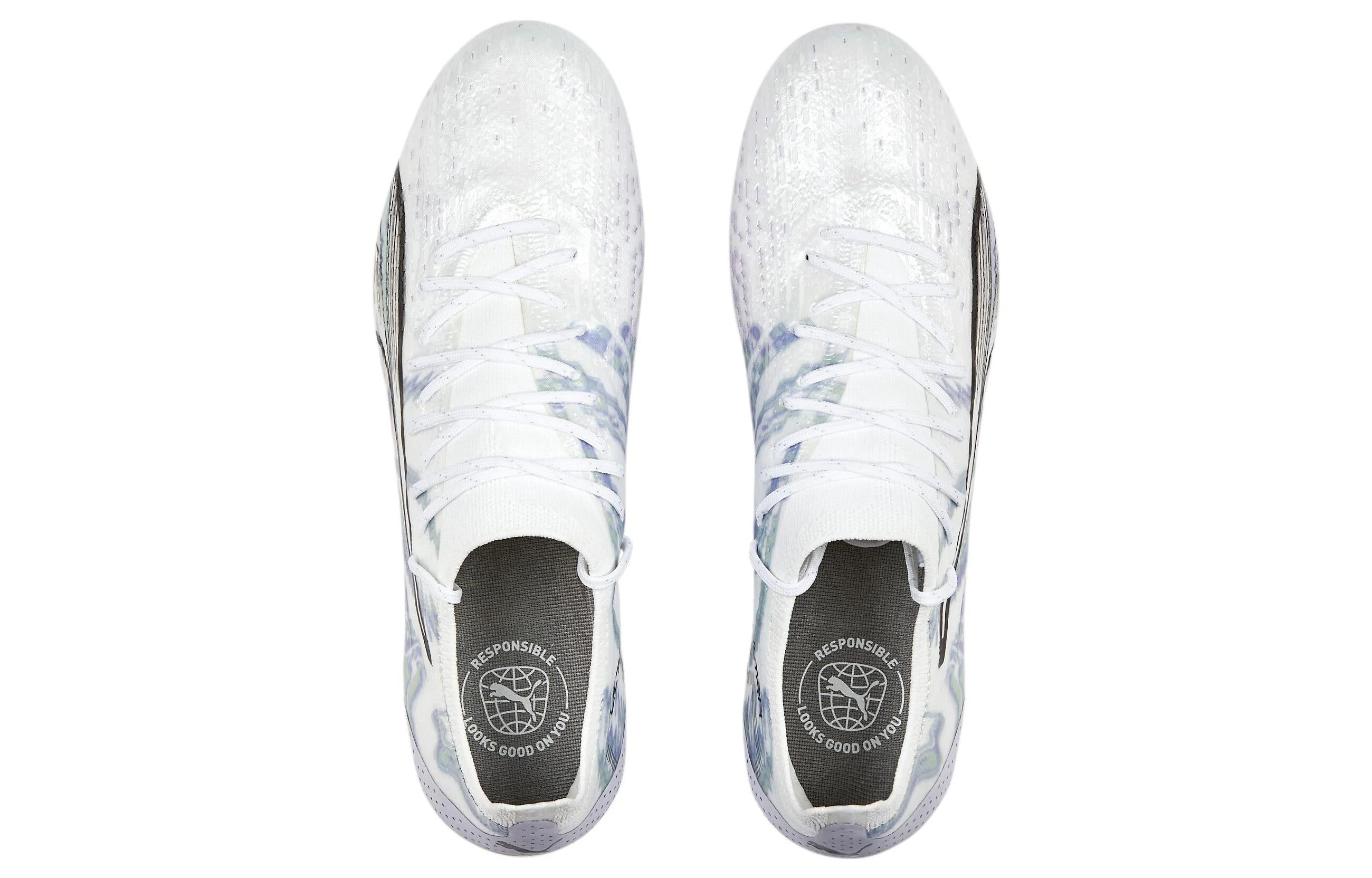 PUMA Ultra Ultimate FG/AG 'White Grey' 107619-01 sold by KicksCrew product image thumbnail 3