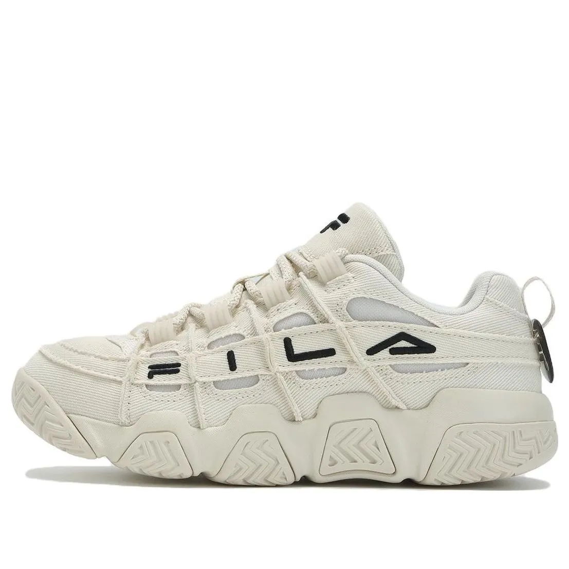 (WMNS) FILA Barricade Basketball Shoes 'Cream White' T12W333201FWA sold by KicksCrew