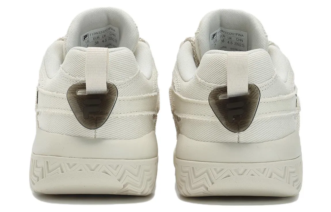 (WMNS) FILA Barricade Basketball Shoes 'Cream White' T12W333201FWA sold by KicksCrew product image thumbnail 4