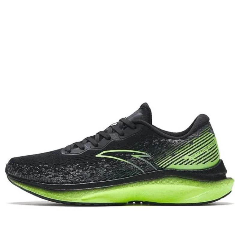 ANTA Champion Runner Lite 'Black Green' 112335581S-12 sold by KicksCrew
