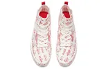 ANTA x Coca Cola Canvas High 'White Red' 112028656-8 sold by KicksCrew