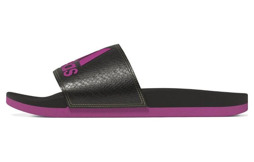 (WMNS) adidas Adilette Comfort Slides 'Black Purple' H03610 sold by KicksCrew product image thumbnail 2