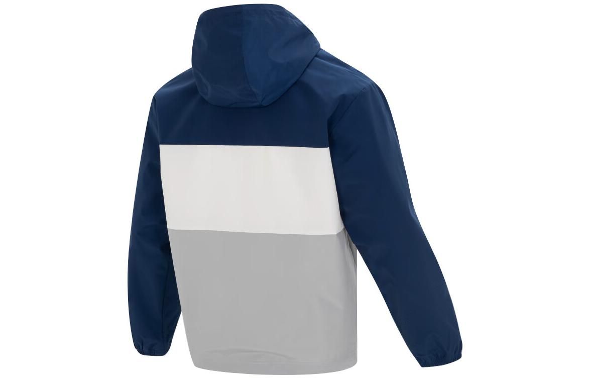 New Balance Lifestyle Hooded Jacket 'Blue White Grey' 5AD38011-NV sold by KicksCrew product image thumbnail 3