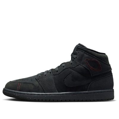 Air Jordan 1 Mid SE Craft 'Dark Smoke Red' FD8634-001 sold by KicksCrew