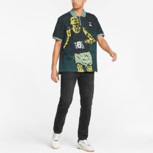 Puma X Butter Goods Polo Shirt 'Green' 534059-50 sold by KicksCrew