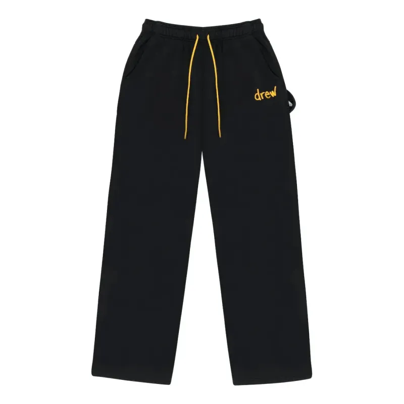 Drew House Scribble Carpenter Sweatpant 'Black' DR-FW22-99 sold by KicksCrew