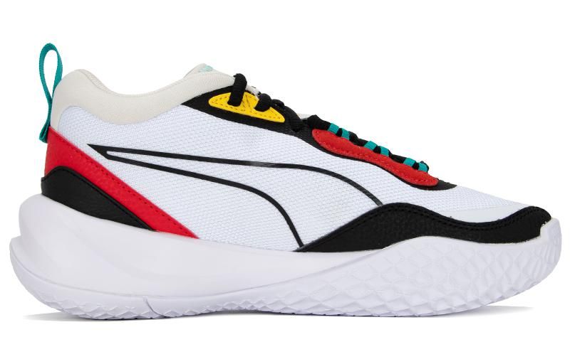 PUMA Playmaker 'White Red Black' 385841-05 sold by KicksCrew product image thumbnail 2