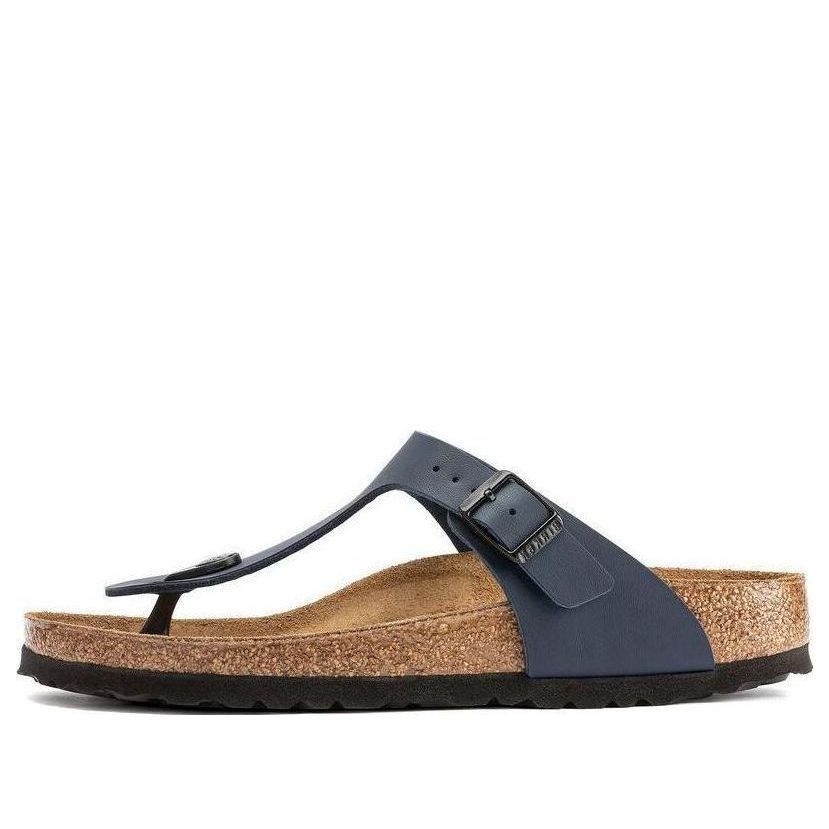 Birkenstock Gizeh Birko-Flor 'Blue' 0143623 sold by KicksCrew