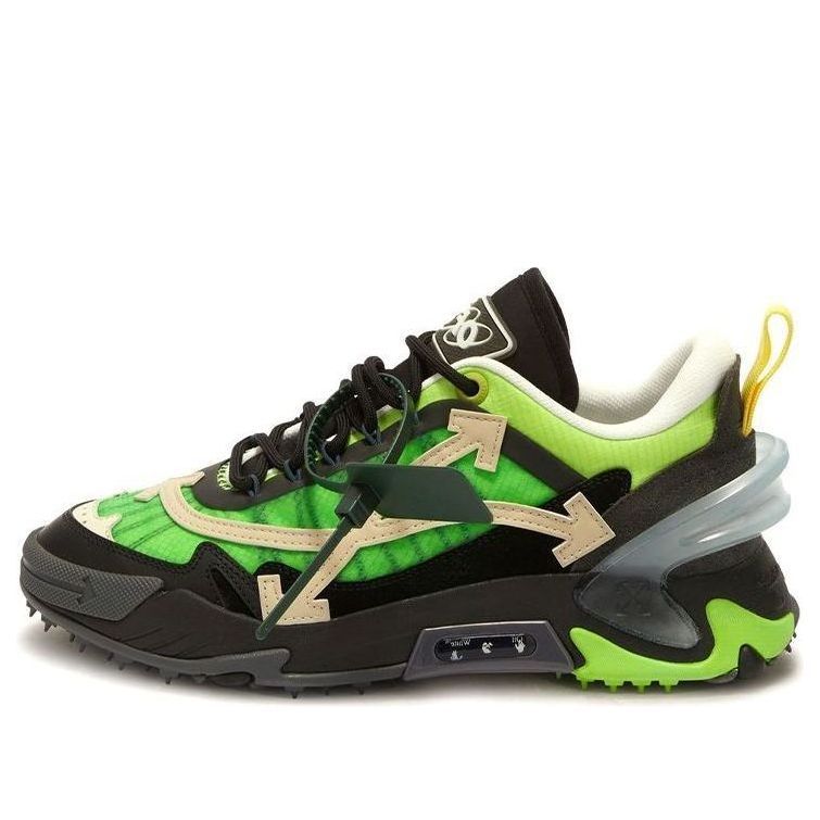 Off-White Odsy-2000 Sneakers 'Green Black' OMIA190F22FAB0015561 sold by KicksCrew
