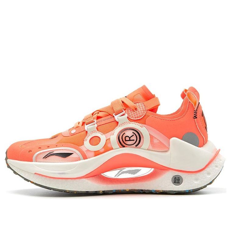 (WMNS) Li-Ning CRC 'Neon Orange White' AZGS022-4 sold by KicksCrew