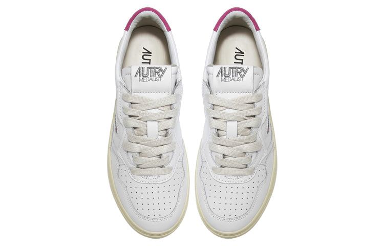 (WMNS) Autry Medalist Low 'White Fucsia' AULW-LL42 sold by KicksCrew product image thumbnail 3