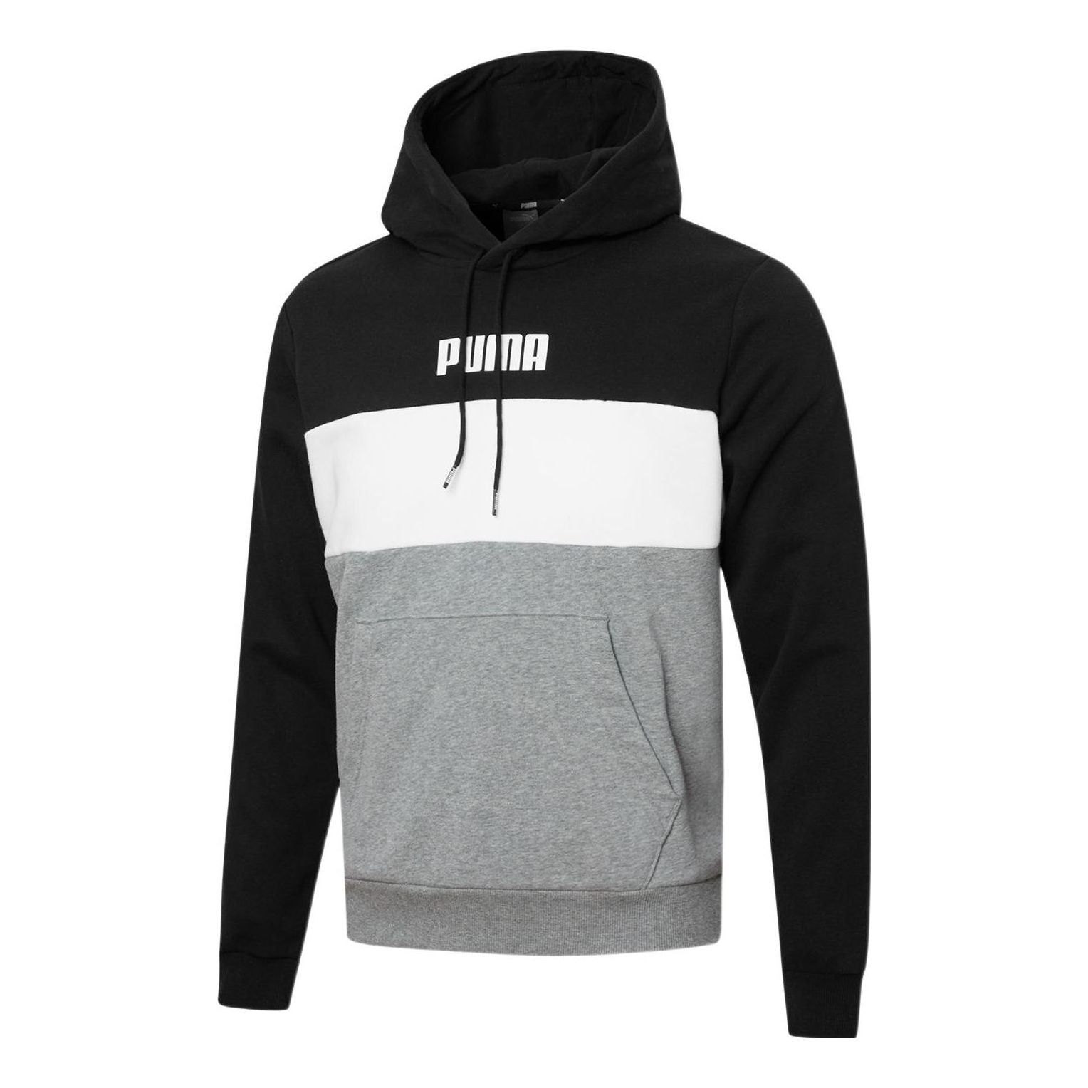 Puma Fusion Logo Hoodie 'Black' 848651-01 sold by KicksCrew