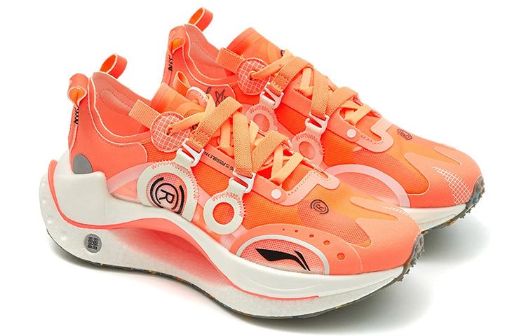 (WMNS) Li-Ning CRC 'Neon Orange White' AZGS022-4 sold by KicksCrew product image thumbnail 3
