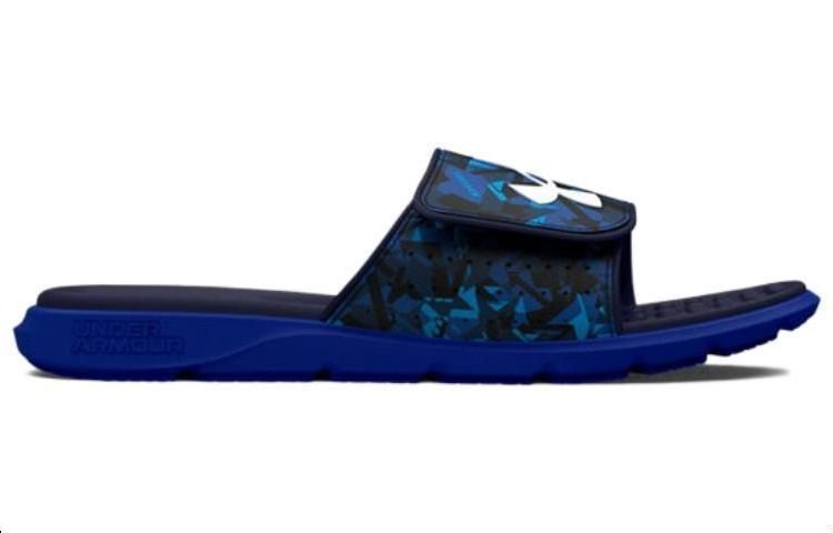 Under Armour Graphic Strap Slides 'Color Splash - Petrol Blue' 3026024-600 sold by KicksCrew product image thumbnail 2