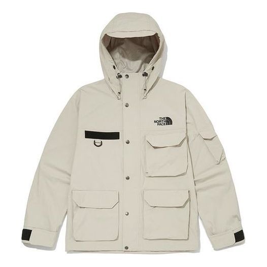 THE NORTH FACE Multi-pocket Workwear Hooded Jacket 'White' NJ3BM10C sold by KicksCrew