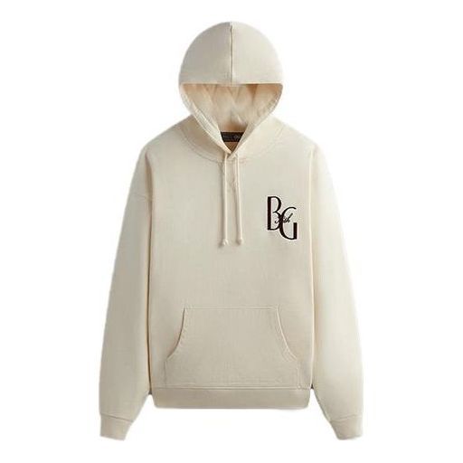 KITH For Bergdorf Goodman Nelson Crest Hoodie 'Sandrift' KHM031606-104 sold by KicksCrew