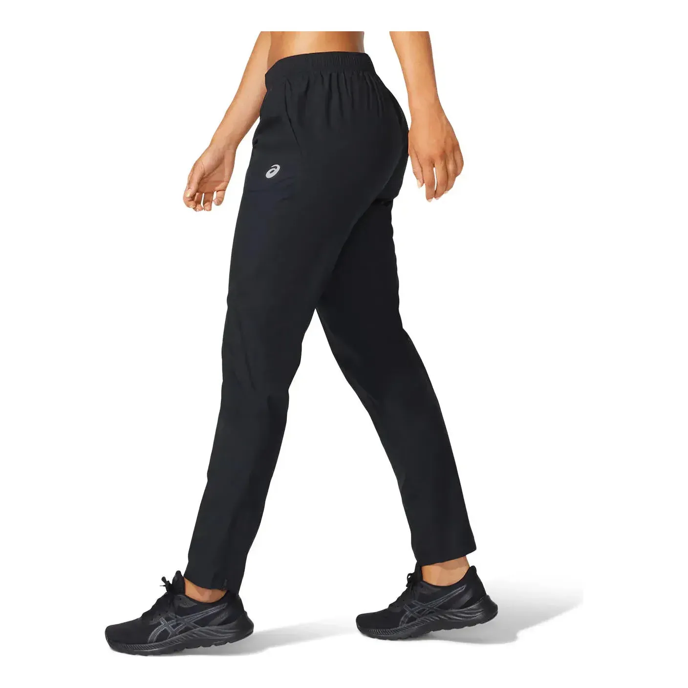 ASICS Silver Woven Pants 'Black' 2012B886-001 sold by KicksCrew product image thumbnail 3