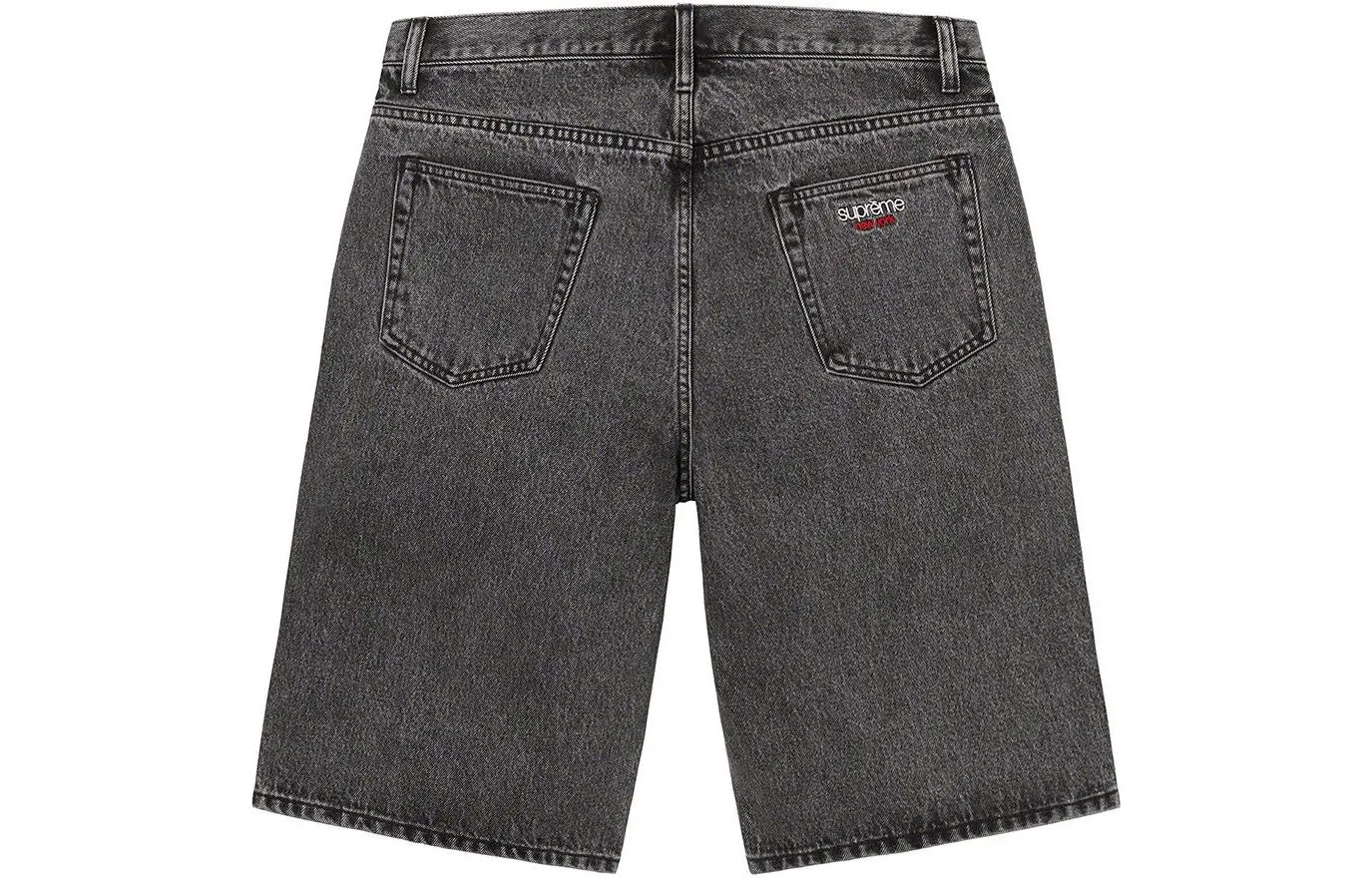 Supreme SS23 Week8 Baggy Denim Shorts 'Black' SUP-SS23-157 sold by KicksCrew product image thumbnail 2