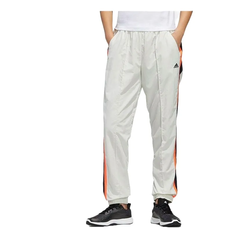 (WMNS) adidas Woven Pants 'White' FM5193 sold by KicksCrew product image thumbnail 3