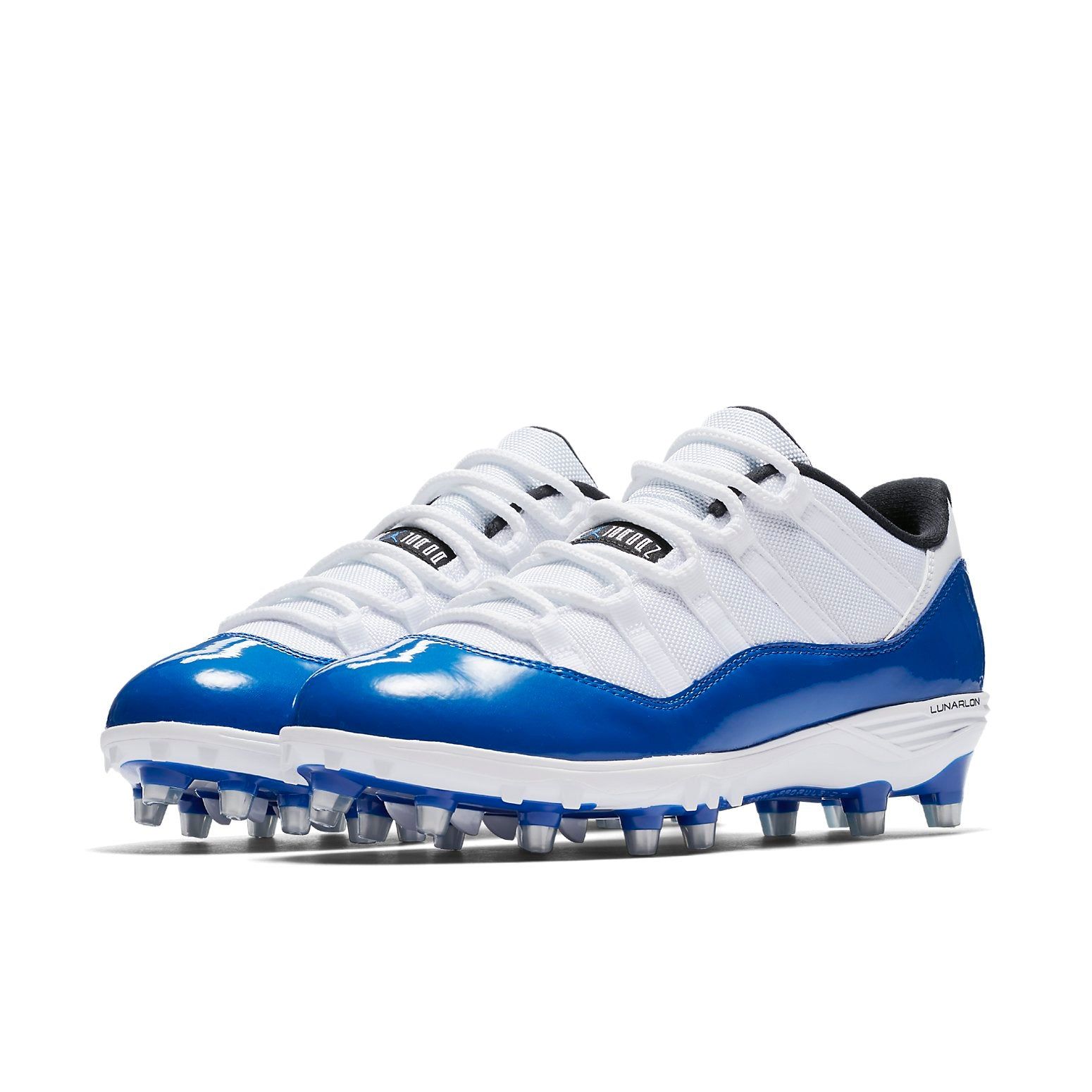 Air Jordan 11 Retro Low Cleat 'White Blue' AO1560-107 sold by KicksCrew product image thumbnail 4