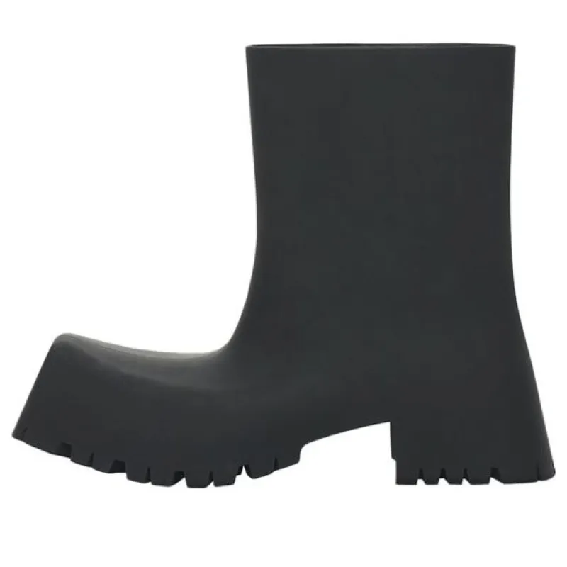 Balenciaga 50mm Trooper Rubber Boots 'Black' 680660W0FO81000 sold by KicksCrew