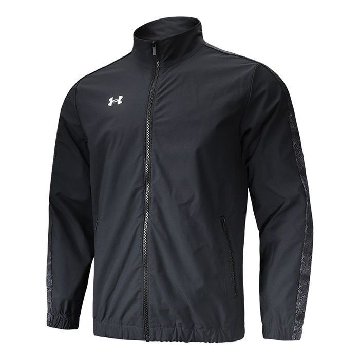 Under Armour Sportstyle Woven Full Zip Jacket 'Black' 22500401-001 sold by KicksCrew