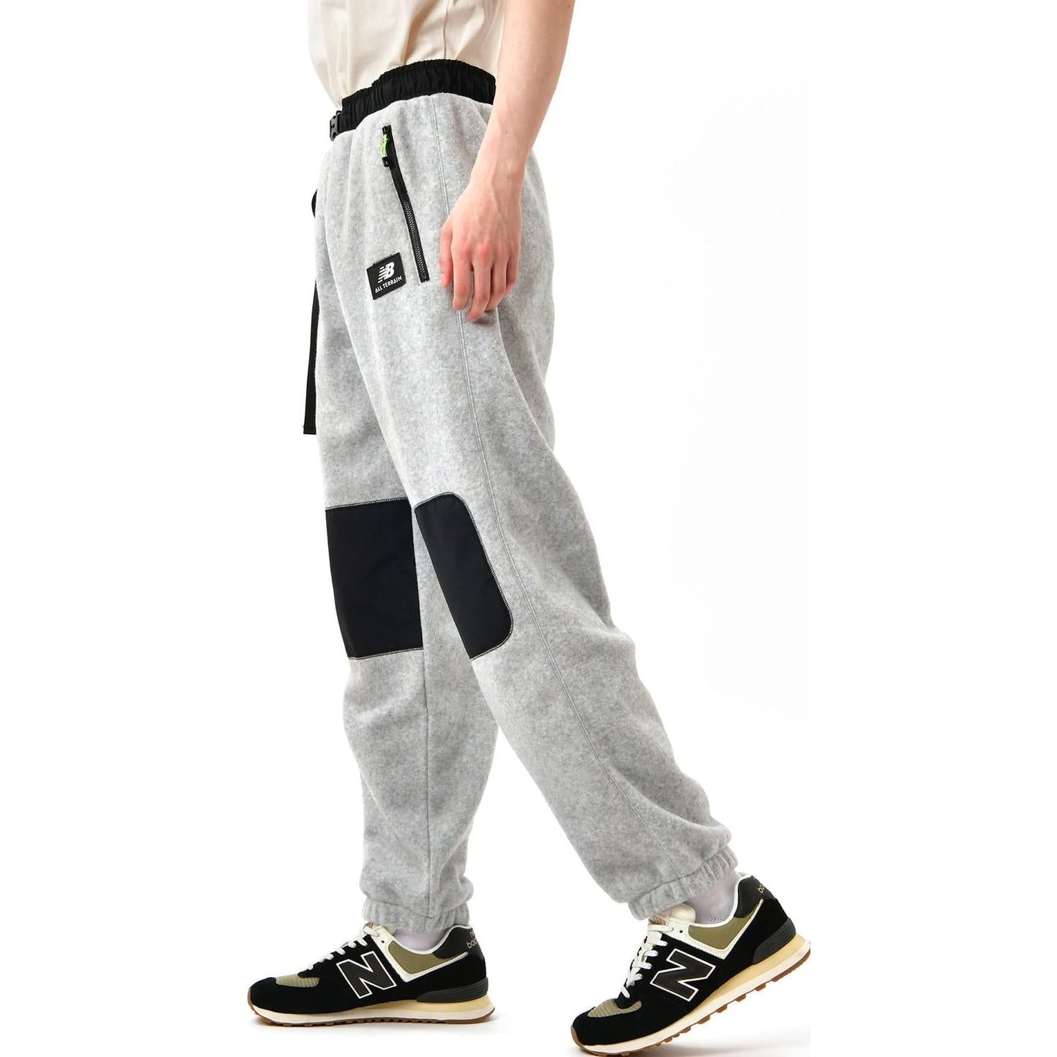 New Balance AT Fleece Pants 'Grey' MP23509-GML sold by KicksCrew product image thumbnail 5