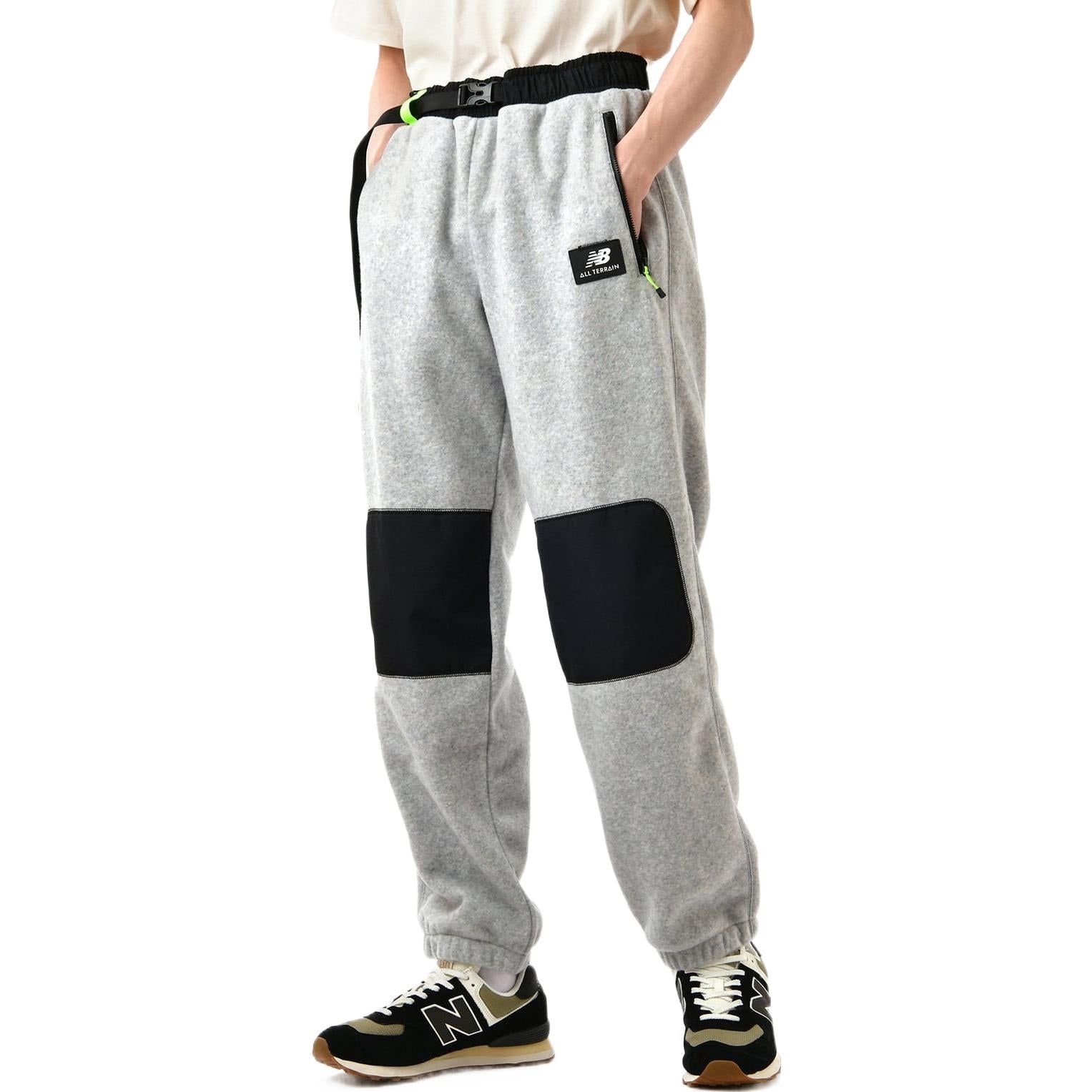 New Balance AT Fleece Pants 'Grey' MP23509-GML sold by KicksCrew product image thumbnail 3