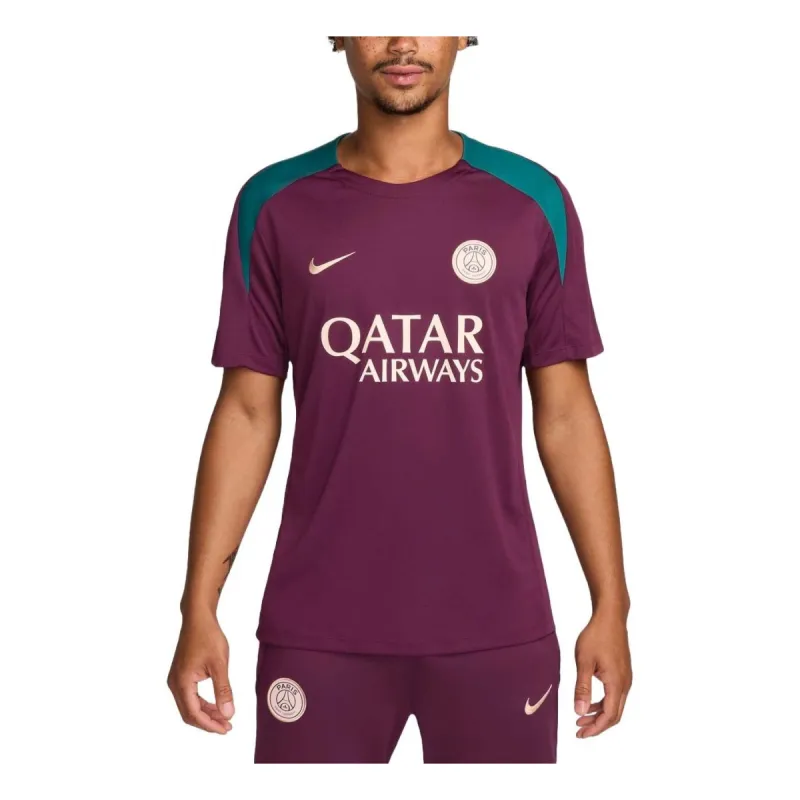 Nike Dri-FIT Paris Saint-Germain Strike Football Jersey 'Purple' FN9821-613 sold by KicksCrew