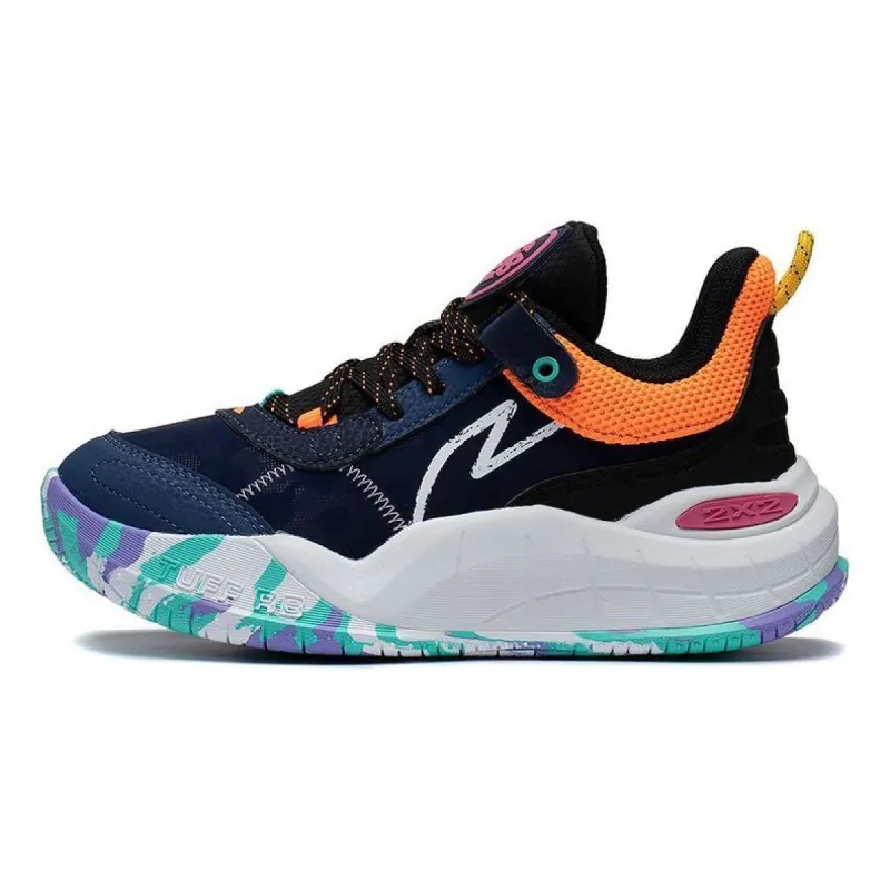 (GS) Li-Ning Lei-Rim Low 'Blue Orange' YKBS092-1 sold by KicksCrew