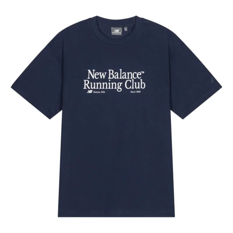New Balance Running Club Graphic T-shirt 'Navy' NEE11251-NV sold by KicksCrew