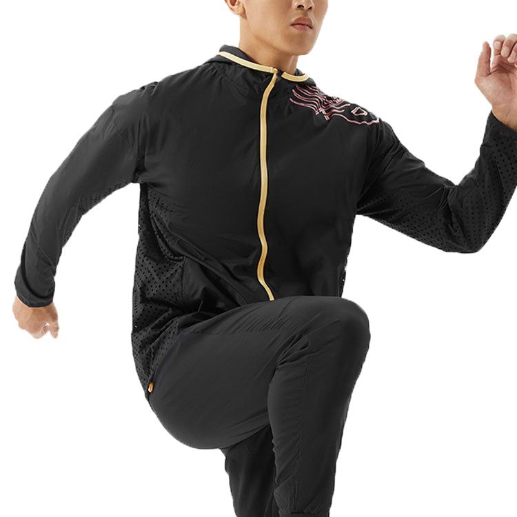 New Balance Fast Flight Woven Jacket 'Black' MJ21247-BK sold by KicksCrew product image thumbnail 4