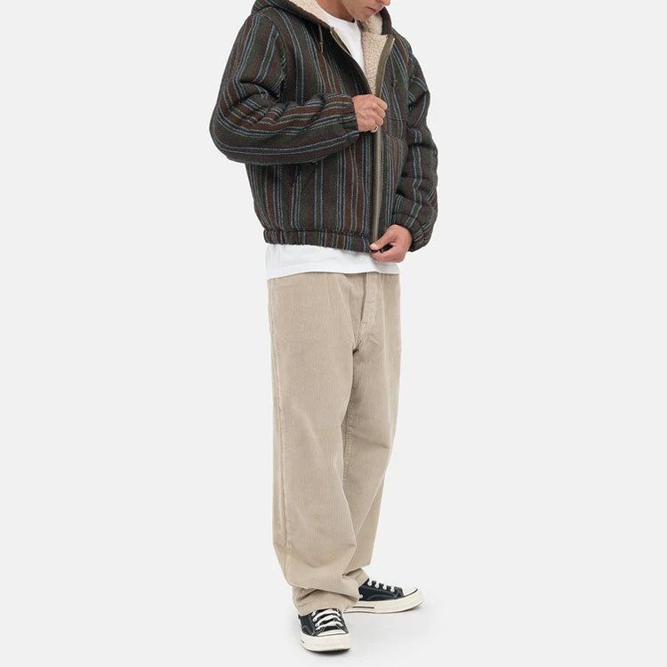 Stussy Wool Stripe Work Jacket 'Brown' 1156061 sold by KicksCrew product image thumbnail 4