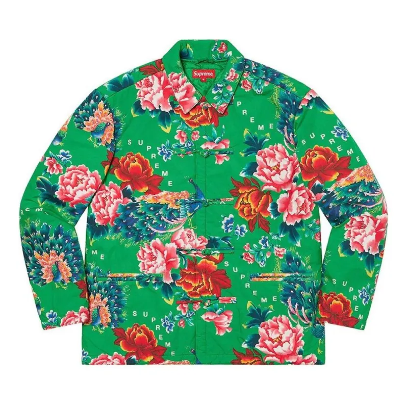 Supreme Peacock Jacket 'Green Red Blue' SUP-SS21-642 sold by KicksCrew