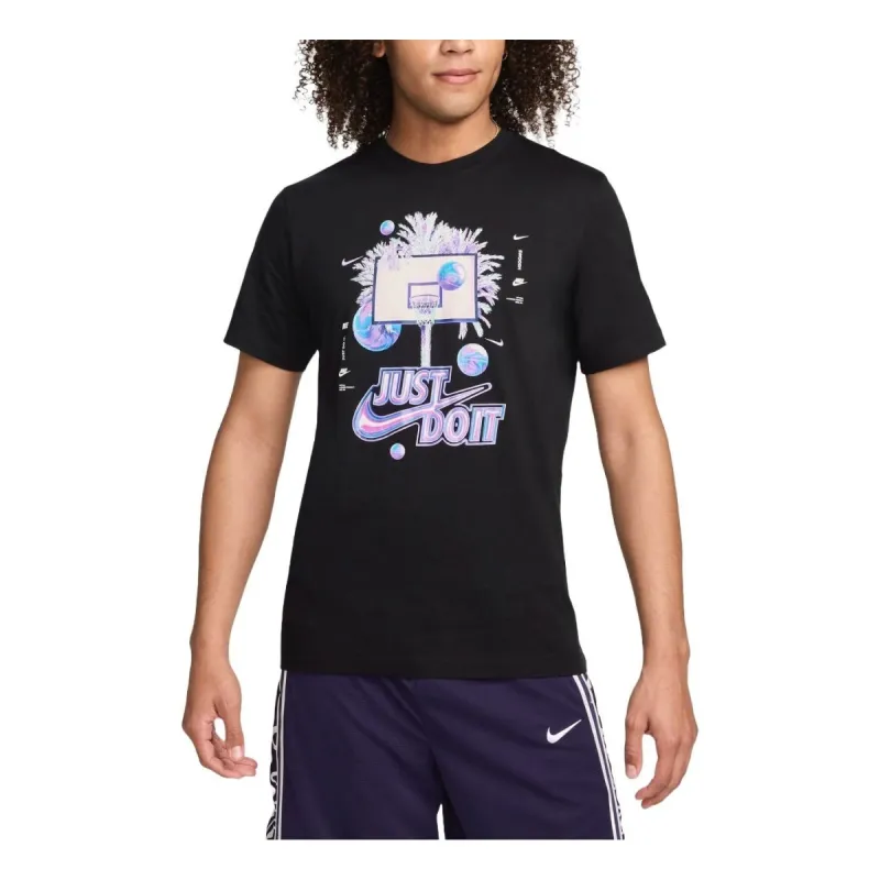 Nike Basketball Graphic T-Shirt Asia Sizing 'Black' FV8411-010 sold by KicksCrew