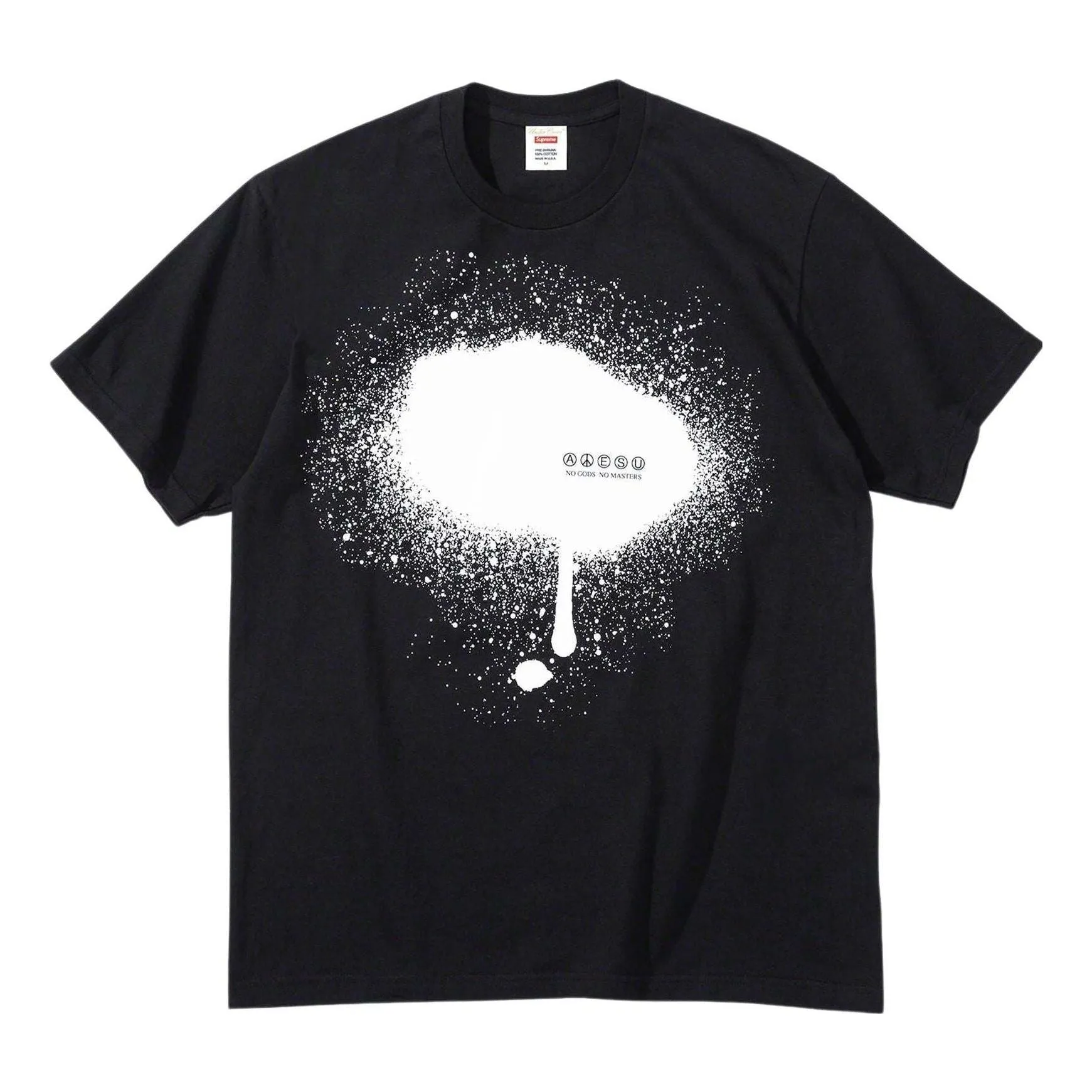 Supreme x UNDERCOVER Tag T-Shirt 'Black White' SUP-SS23-125 sold by KicksCrew