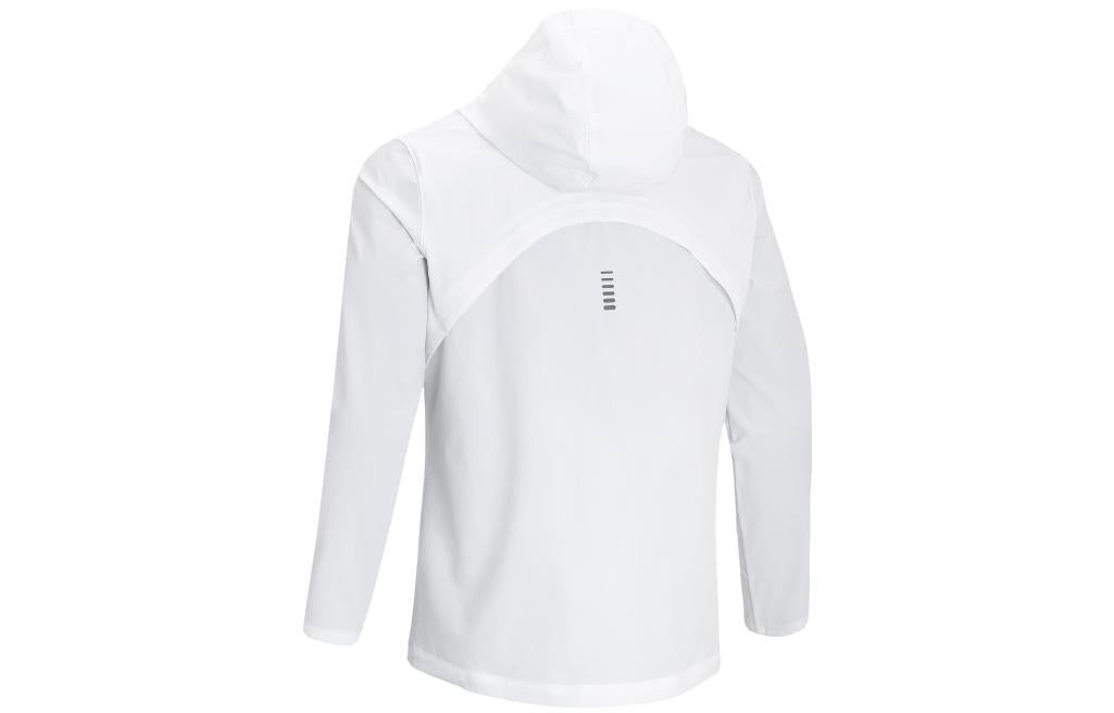 Under Armour Outrun The Storm Hooded Jacket 'White' 1376794-100 sold by KicksCrew product image thumbnail 2