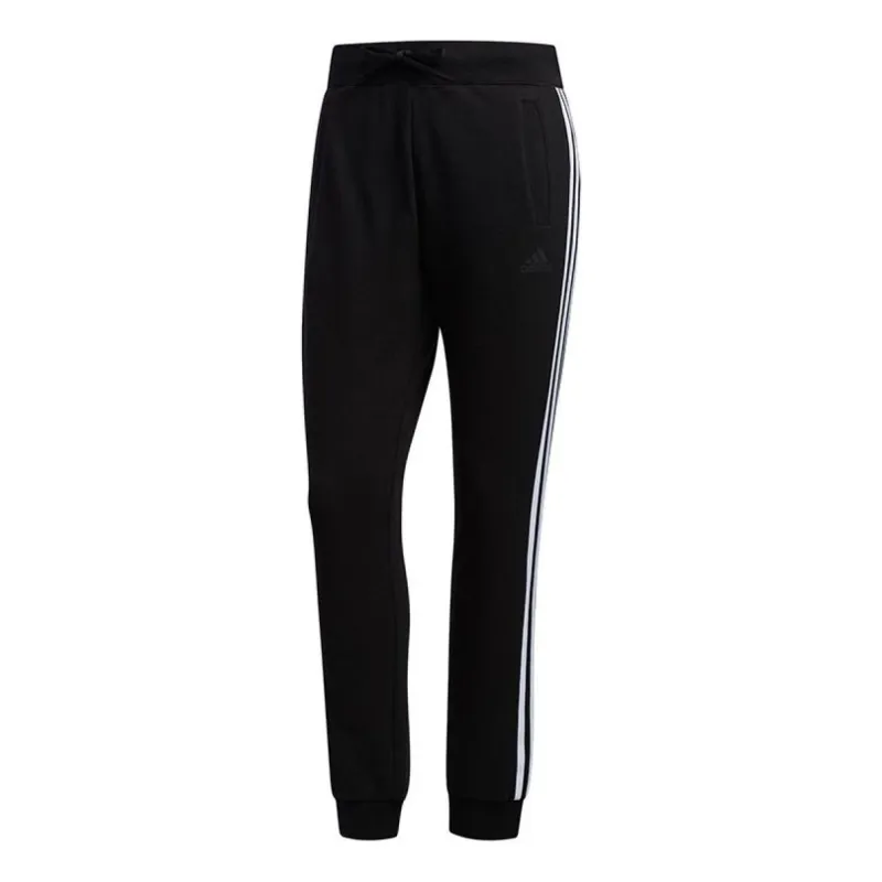 (WMNS) adidas FL 3S Slim Knit Pants 'Black' FI9274 sold by KicksCrew