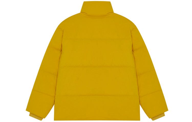 New Balance Logo Print Warm Jacket 'Yellow' AMJ14309-MSU sold by KicksCrew product image thumbnail 2