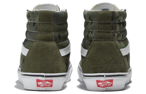 Vans Sk8-Hi 'Rain Camo Green' VN0007NSBGK sold by KicksCrew